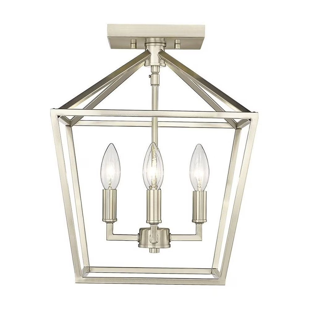 Millennium Lighting 4 Light Semi-Flush Ceiling Mount Fixture Modern Gold