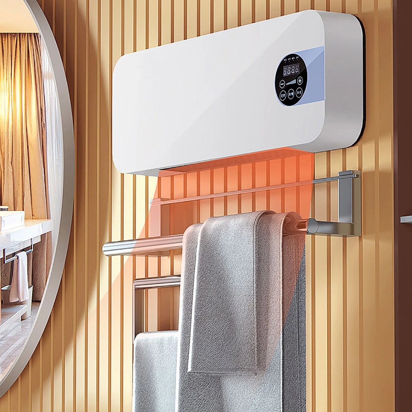 FYHALE Ductless AC Unit, Smart Inverter Air Conditioner with Remote Control, Heating & Cooling, Portable Air Conditioners No Windows Needed