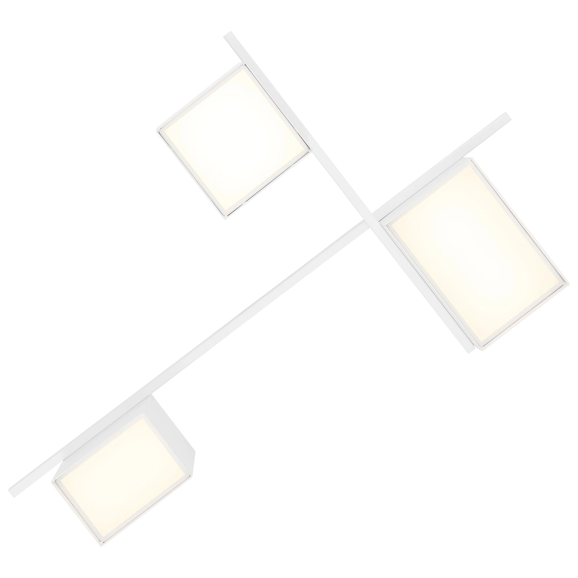 Access Lighting LED Flush Mount in Matte White Color
