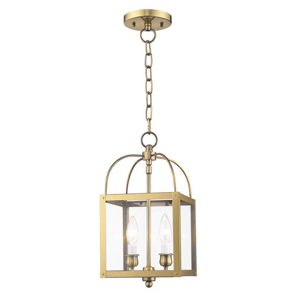 Livex Lighting 2-Light Convertible, 4041-76, 4041-80 Nordic Gray