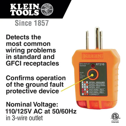 Klein Tools CL120VP Clamp Meter Electrical Test Kit