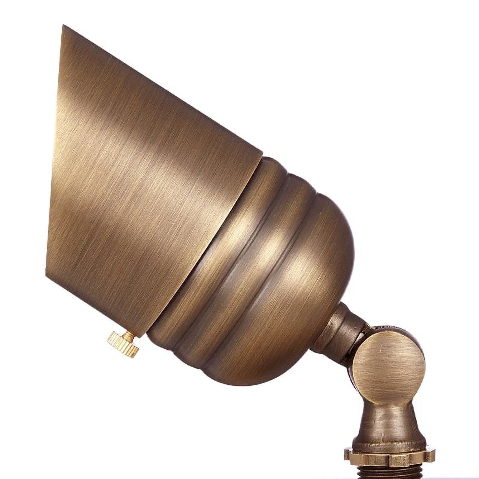 VOLT Brass Landscape Lighting Kit (6 Spotlights, 2 Path Lights)