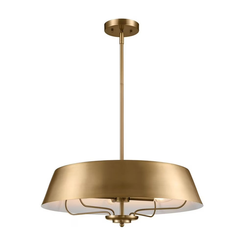 52543PN-Kichler Lighting-Luella - 4 Light Pendant In Traditional Style-8.25 Inches Tall and 22 Inches Wide-Polished Nickel Finish
