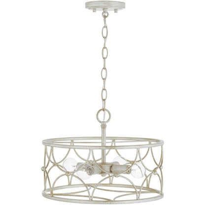 4 Light Semi Flush Mount Capital Lighting 243341Ww