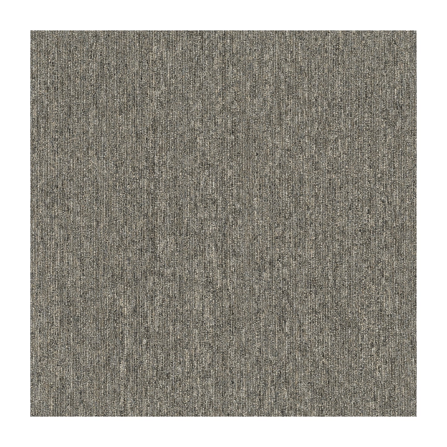 Mohawk Basics 24" x 24" Carpet Tile with EnviroStrand PET Fiber in Iron (96 sq ft per carton)