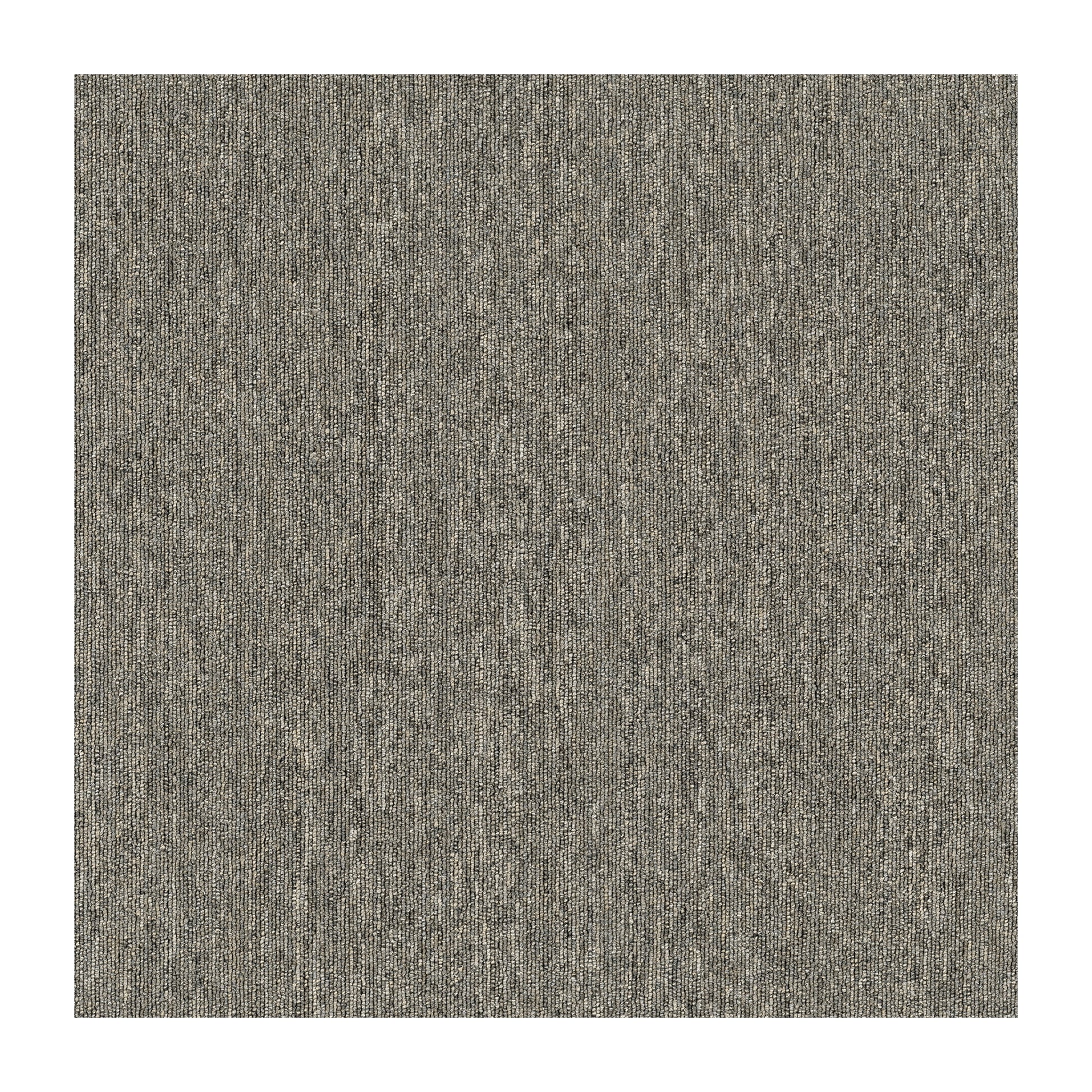 Mohawk Basics 24" x 24" Carpet Tile with EnviroStrand PET Fiber in Iron (96 sq ft per carton)