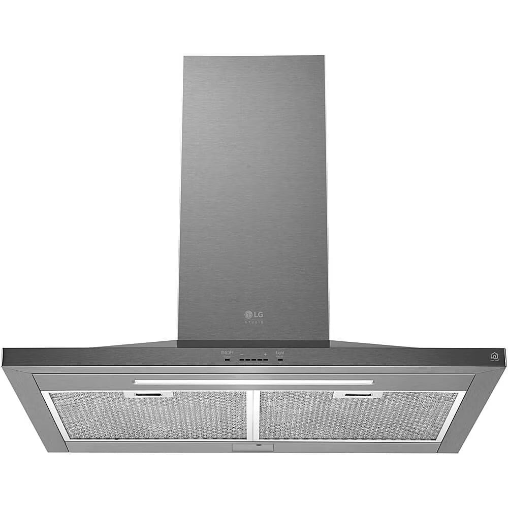 LG 36" Stainless Steel Wall Mount Chimney Range Hood with Wi-Fi and LED Lighting LSHD3680ST