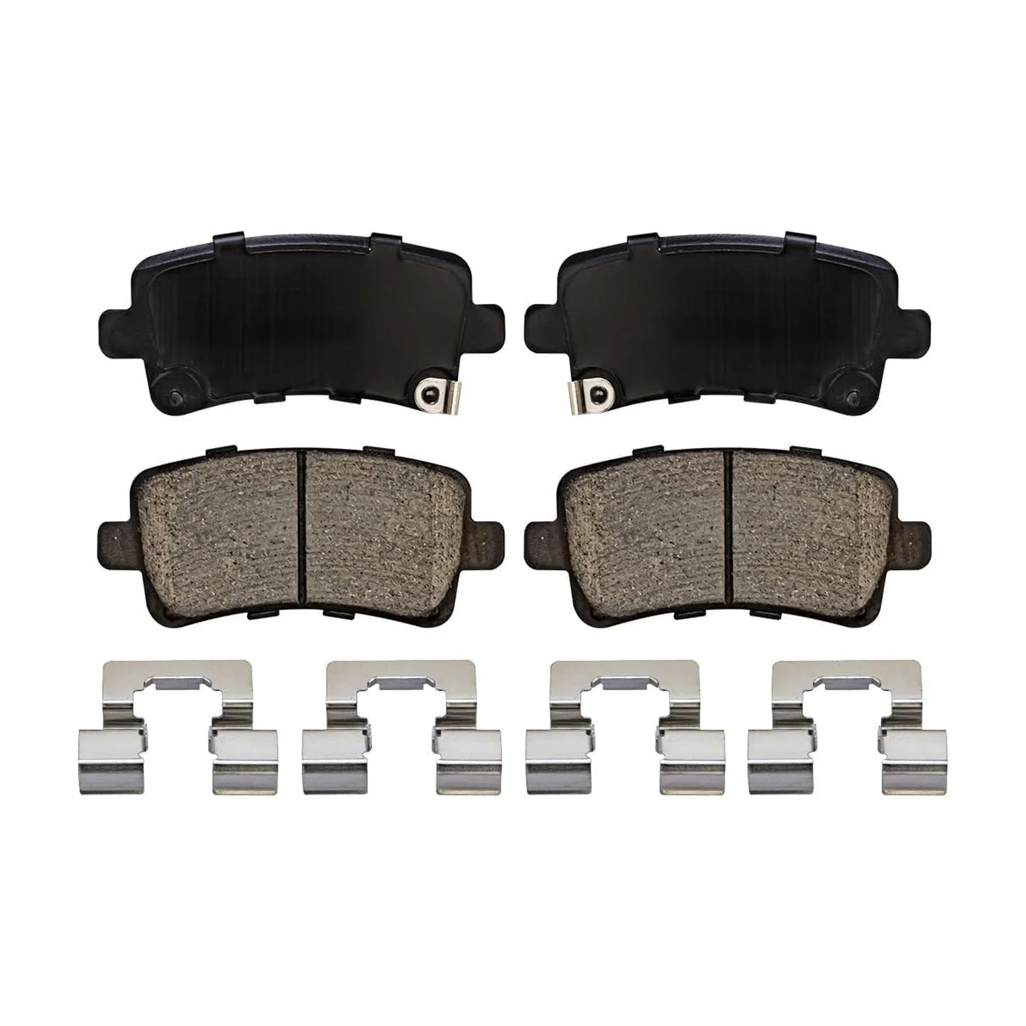 Detroit Axle - Rear Brake Kit for 2013-2015 Chevrolet Malibu 2013-2017 Buick Regal 2016 Malibu Limited, 11.50" inch Disc Brakes Rotors Ceramic Brake Pads with Hardware Replacement