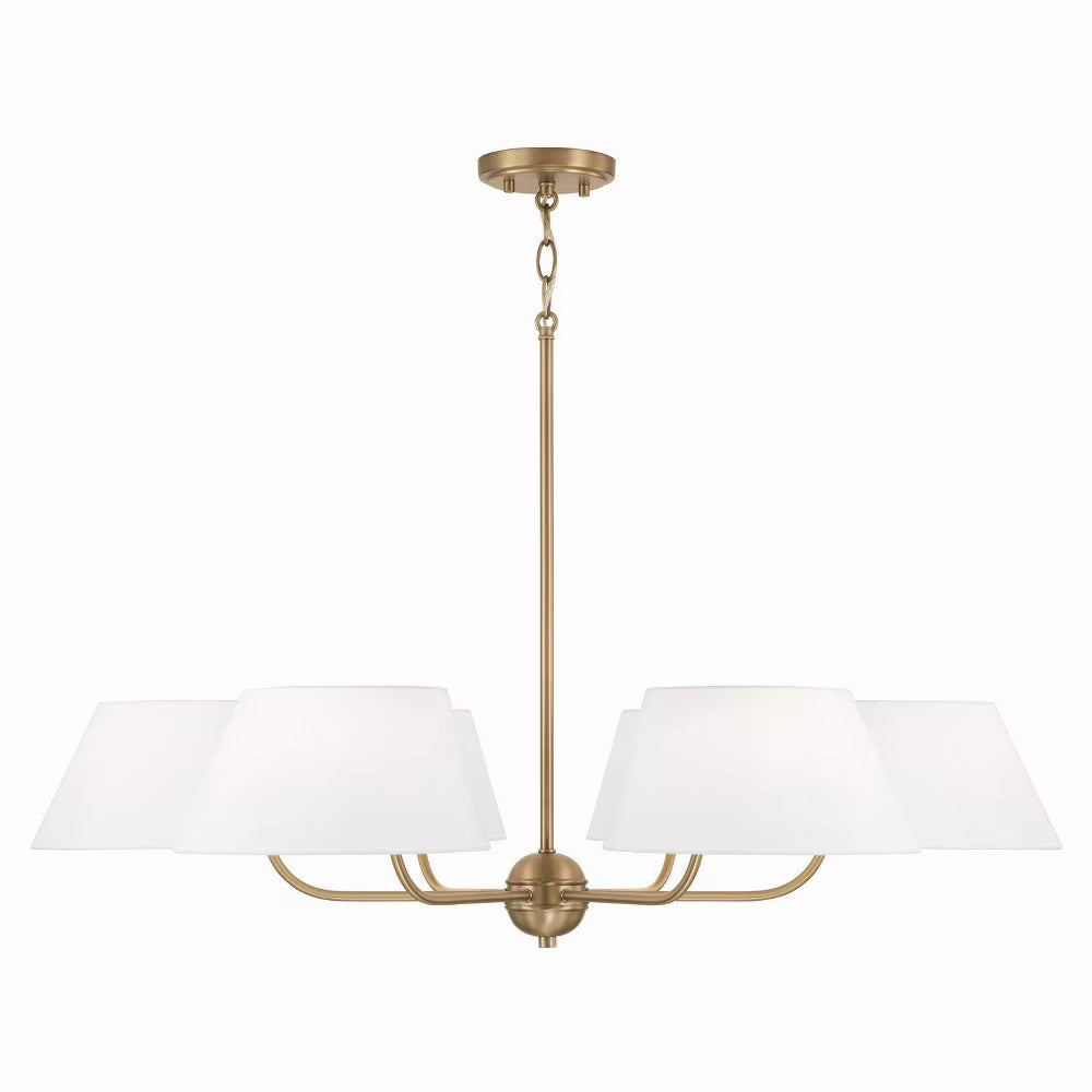 Capital Lighting - Welsley - 6 Light Chandelier In Contemporary Style-21.25