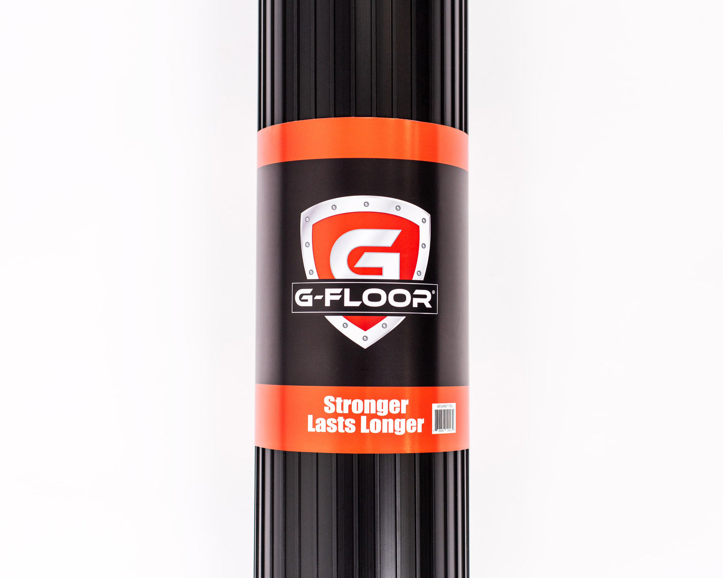 G-Floor 5' x 10' Ribbed Motorcycle Mat - Midnight Black