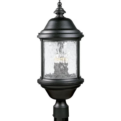 Progress Lighting - Three Light Post Lantern - Outdoor - Ashmore - Outdoor Light