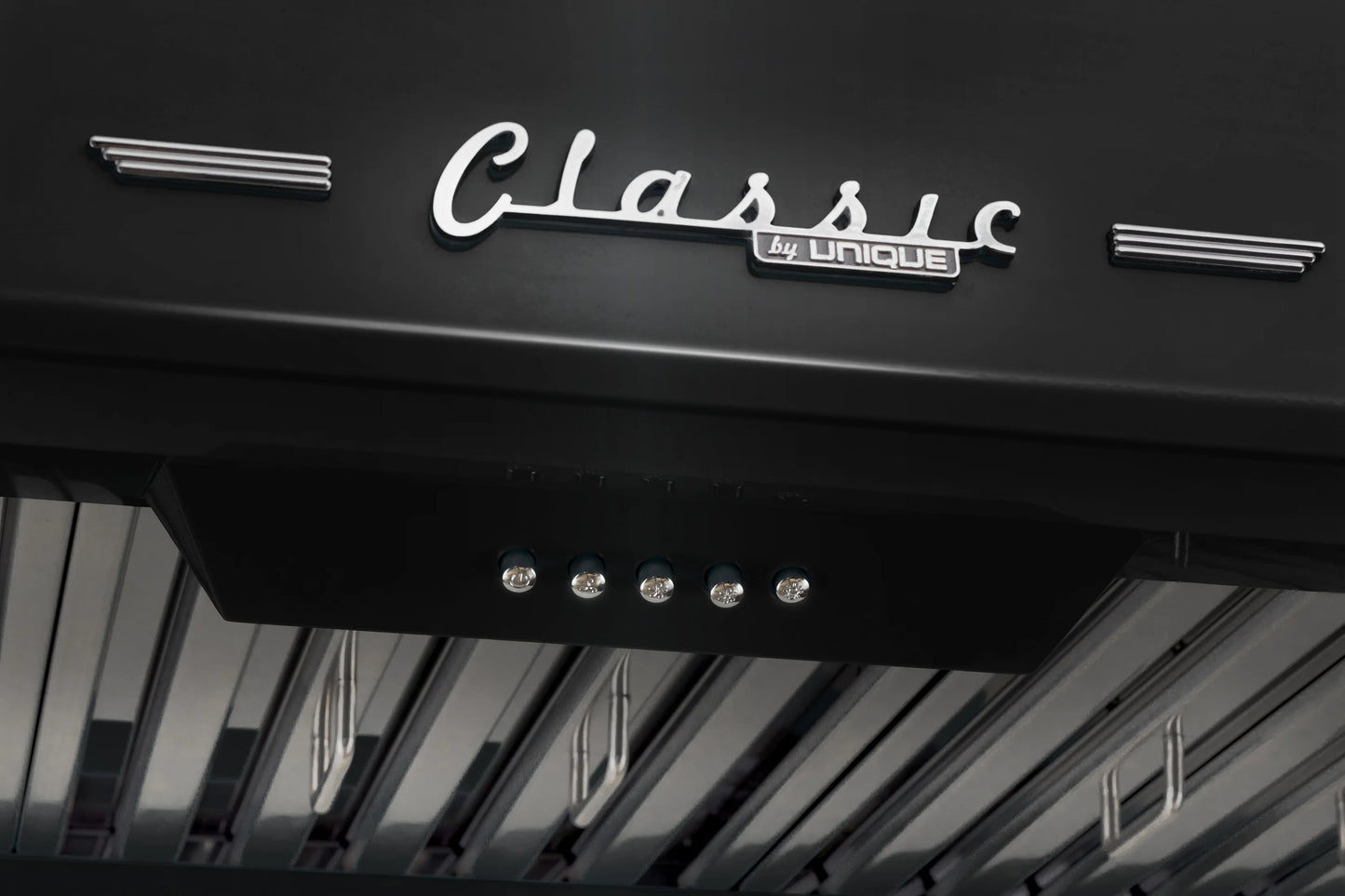 Unique Classic Retro 30" Under Cabinet Range Hood with 700 CFM and LED Lighting 110 volts