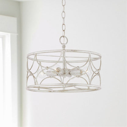 4 Light Semi Flush Mount Capital Lighting 243341Ww