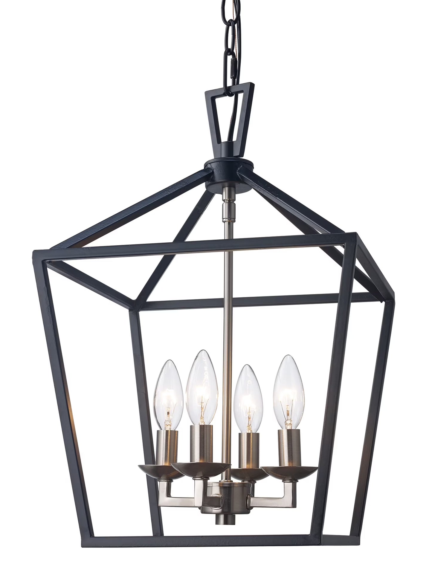 Trans Globe Lighting 10264 Lacey 4 Light 12" Wide Pendant - Chrome