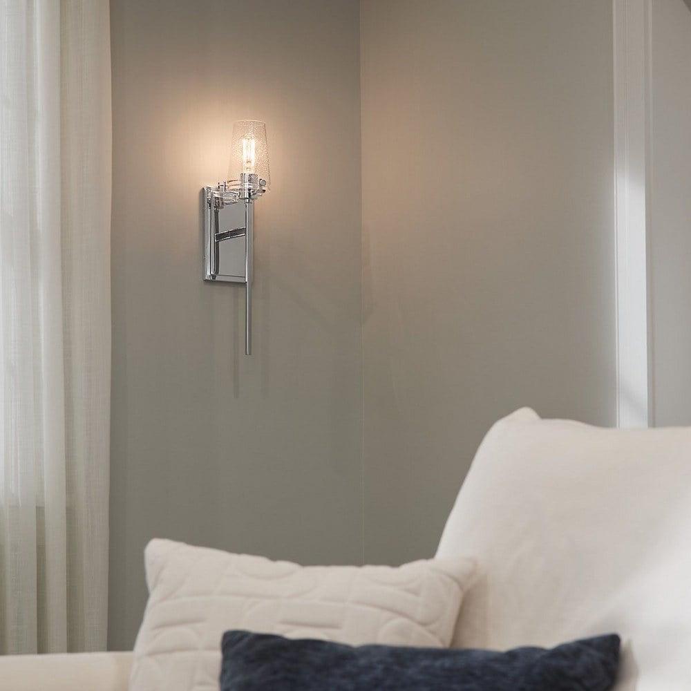 45295CH-Kichler Lighting-Alton - Contemporary 1 Light Wall Sconce - With Vintage Industrial Inspirations - 5 Inches Wide