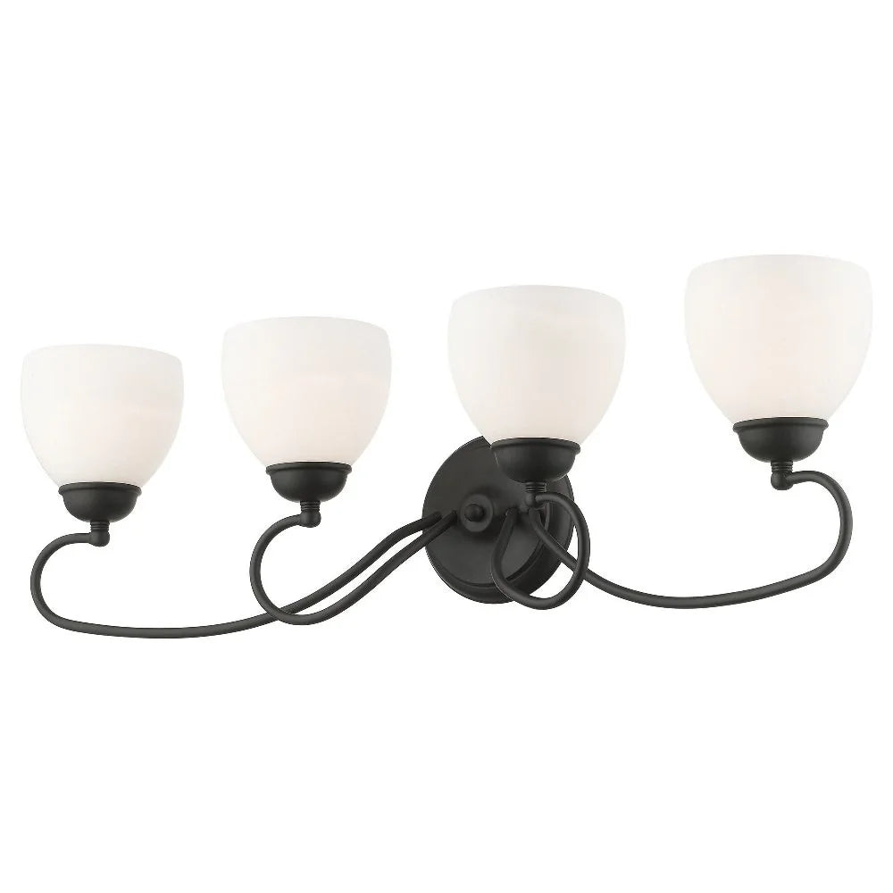 Livex Lighting Brookside Bath Light in Black
