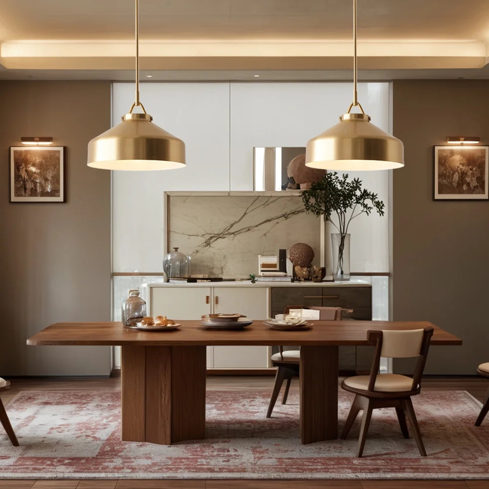VersaGlow Premium Metal Pendant Light 16",Versatile Lighting,Ceiling Lights in Dining Room,Living Room,BathRoom