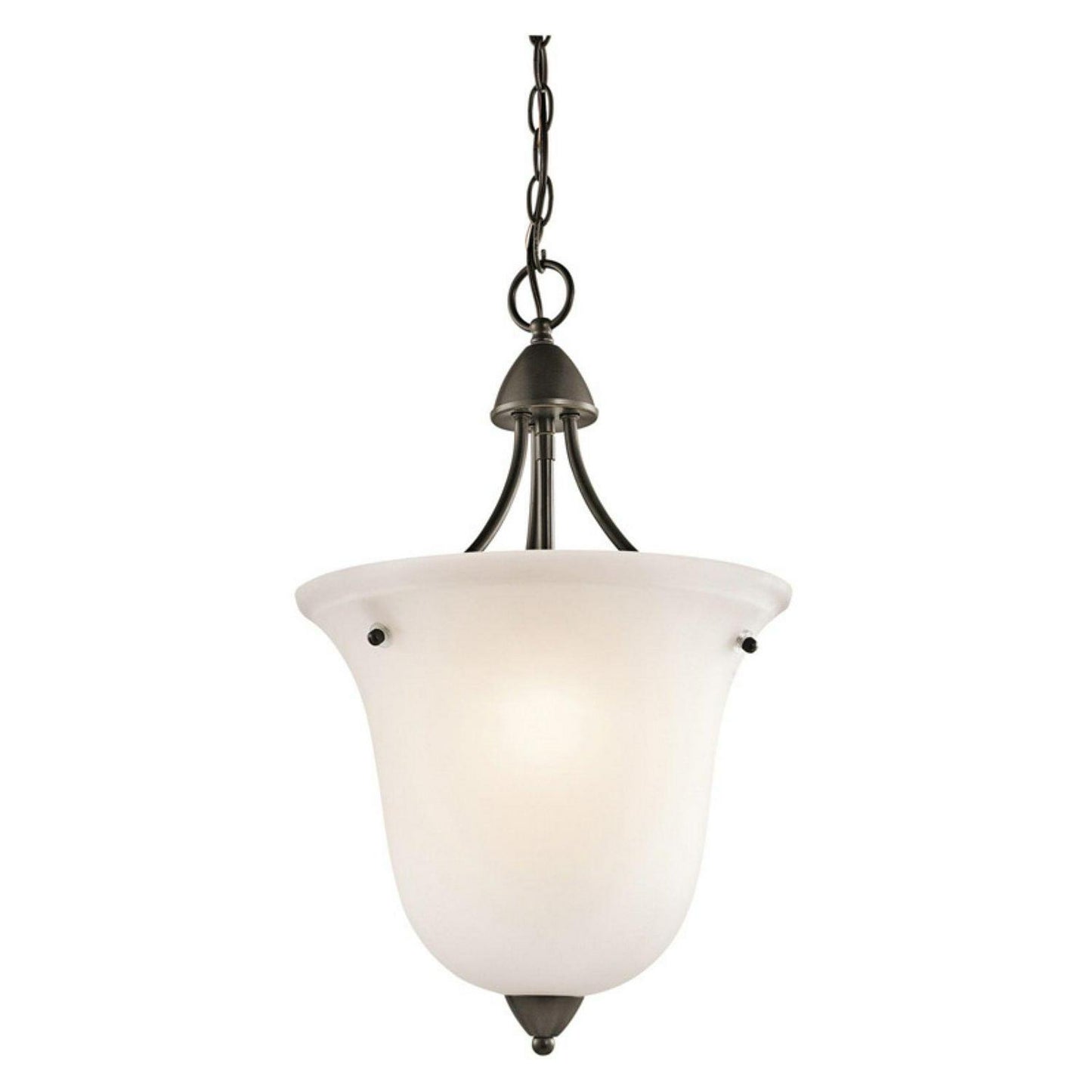 42882NI-Kichler Lighting-Nicholson - 1 light Foyer - with Transitional inspirations - 21.75 inches tall by 13 inches wide-Brushed Nickel Finish