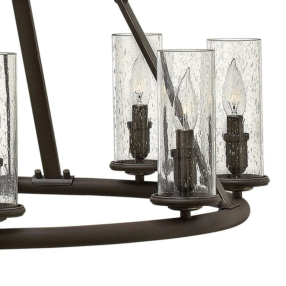 Hinkley Lighting - Eight Light Foyer Pendant - Chandelier - Dakota - Eight Light