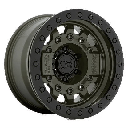 Black Rhino Avenger Beadlock 17X8.5 6X139.7 False 112.1Cb Olive Dab Green W/Black Hardware Wheel