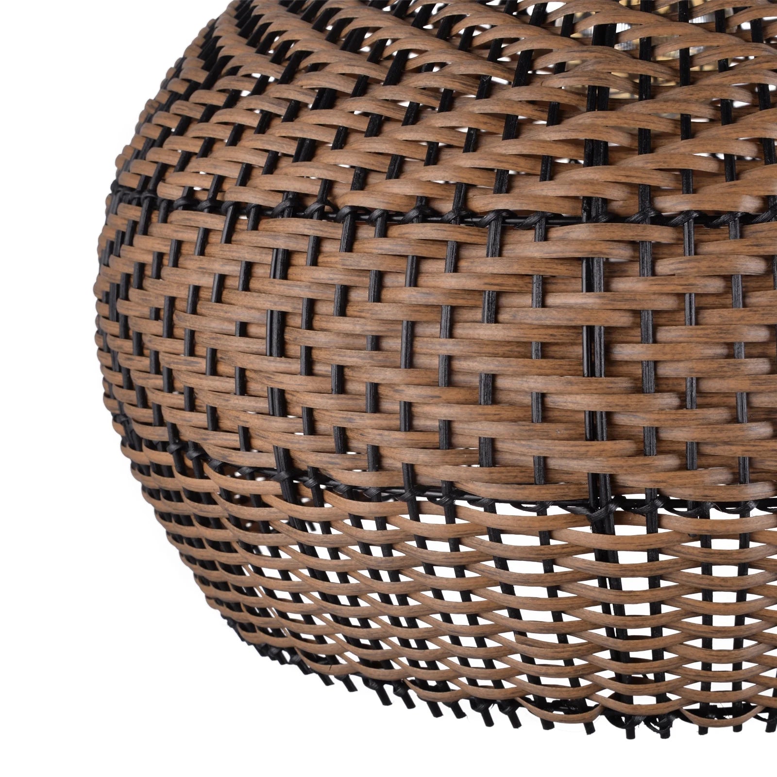 Arturesthome Basket Light Fixture Rattan Pendant Lighting for Living Room 1-Lights