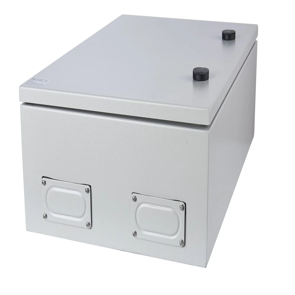 Autovo 24 x 16 x 8 In Carbon Steel Electrical Enclosure Box Waterproof IP66 Wall Mount Junction Box with Mounting Plate