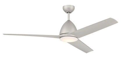 NTO54PN3-Craftmade Lighting-Nitro - 3 Blade Ceiling Fan with Light Kit-14.98 Inches Tall and 54 Inches Wide-Painted Nickel Finish