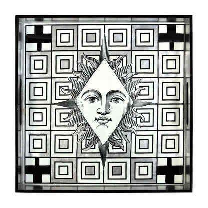 Christian LaCroix Atout Couer Round Lacquer Tray (Toy)