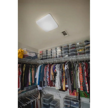 FMLSDL 15 21840 M4-Lithonia Lighting-FMLSDL Series - 14.75 Inch 30W1 LED Low-Profile Residential Square Flushmount