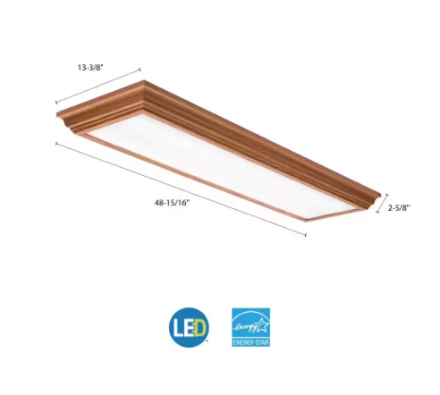 Acuity Brands B2052182 35W, 4000 CCT Oak Lithonia Lighting FMFL 30840 LED Cambridge Linear Flush Mount