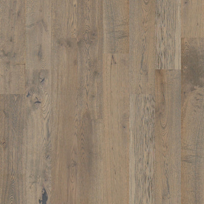 Shaw Sw485 Castlewood Oak 7-1/2" Wide Wire Brushed Engineered Hardwood Flooring - Baroque
