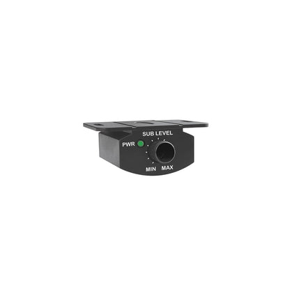 Power Acoustik Low Profile 8" Car Subwoofer Enclosure with 600W Class D Amplifier & LED Lighting