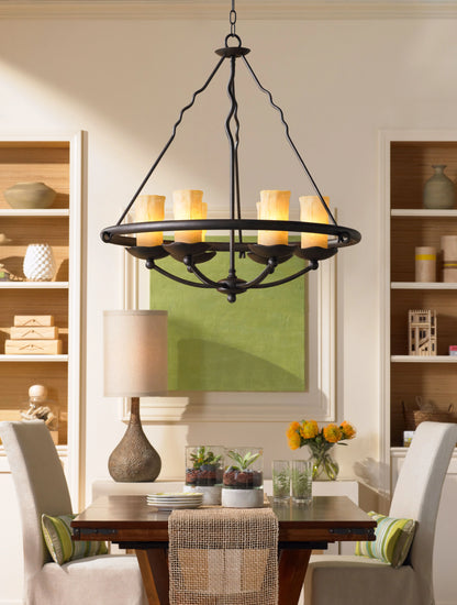 1672NI-Kichler Lighting-Hendrik - 5 light Chandelier - with Soft Contemporary inspirations - 21.5 inches tall by 24.5 inches wide-Brushed Nickel