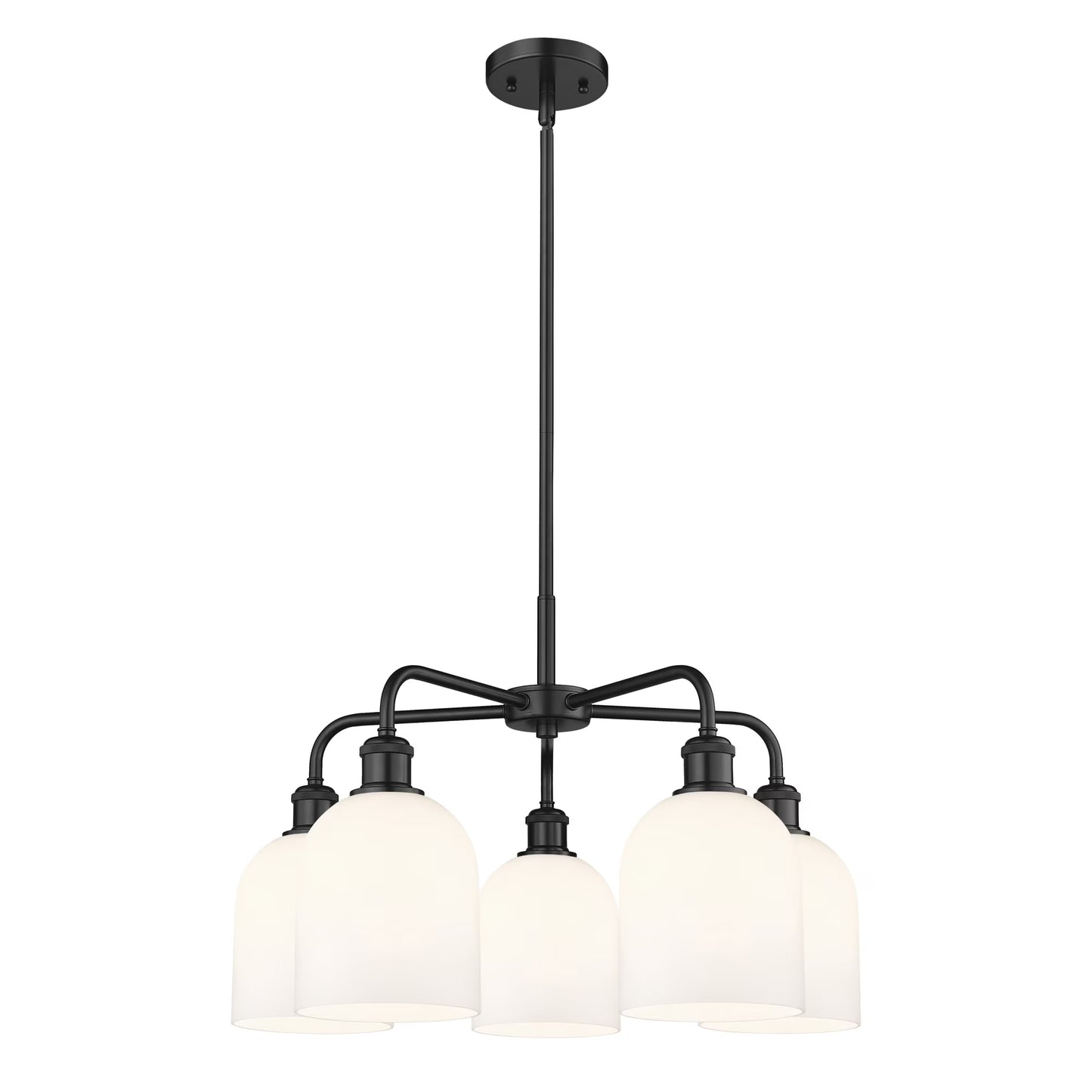 Innovations Lighting - Bella - 5 Light Stem Hung Chandelier In Industrial