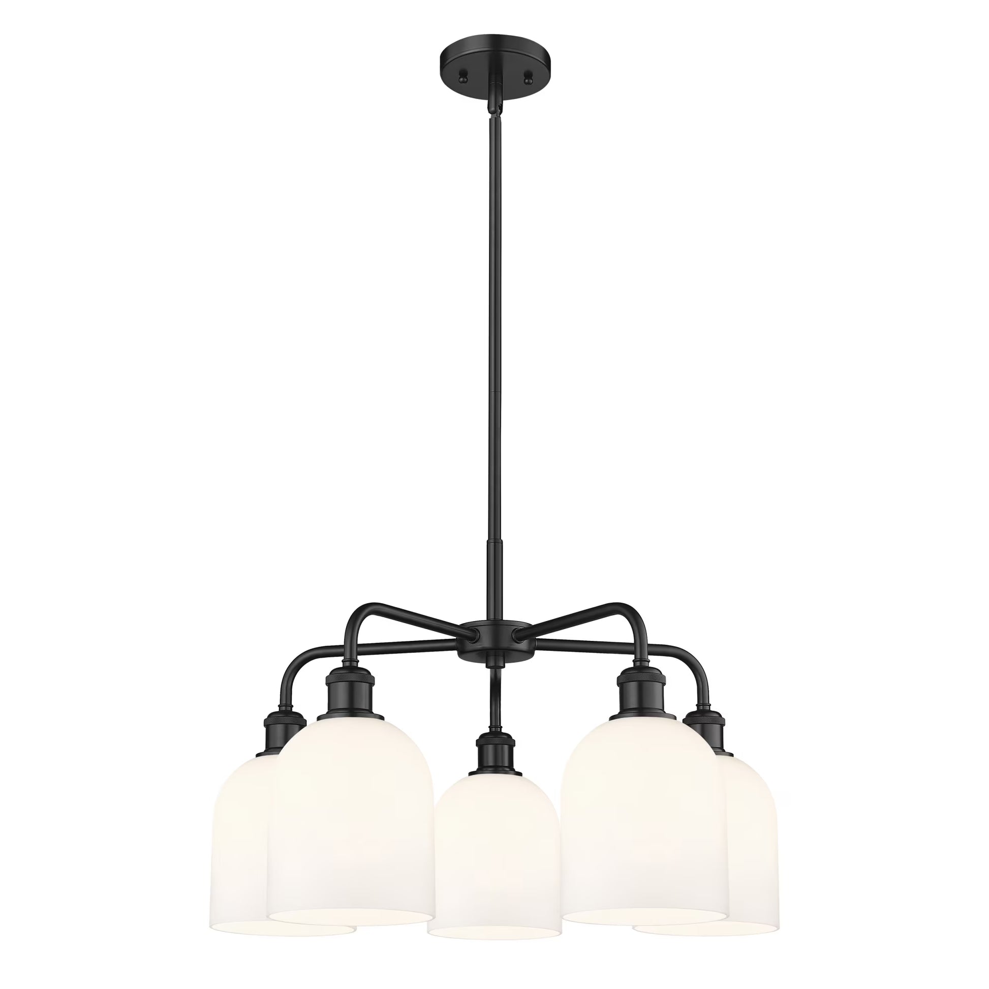Innovations Lighting - Bella - 5 Light Stem Hung Chandelier In Industrial