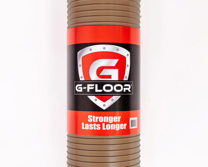 G-Floor 8.5' x 22' Ribbed Garage Flooring Cover - Sandstone