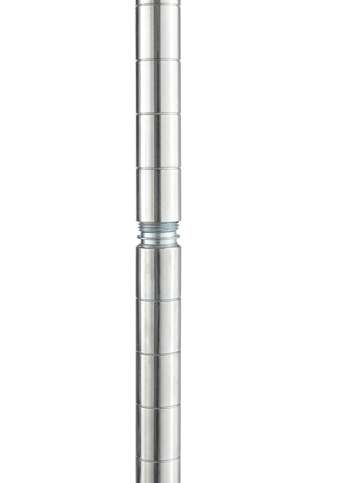HSS Steel 71" Long Pole 1" pole diameter 1.2 mm Thickness Chrome 4-Pack, Hardware