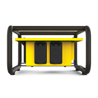 Champion Power Equipment Yellow 19.10" x 15.90" x 10.00", Steel Portable Electrical Distribution Box