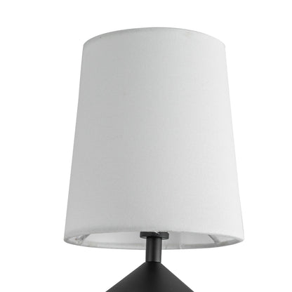Alora Lighting Ch497445 Bridgette 4 Light 44" Wide Chandelier - Matte Black/White Linen