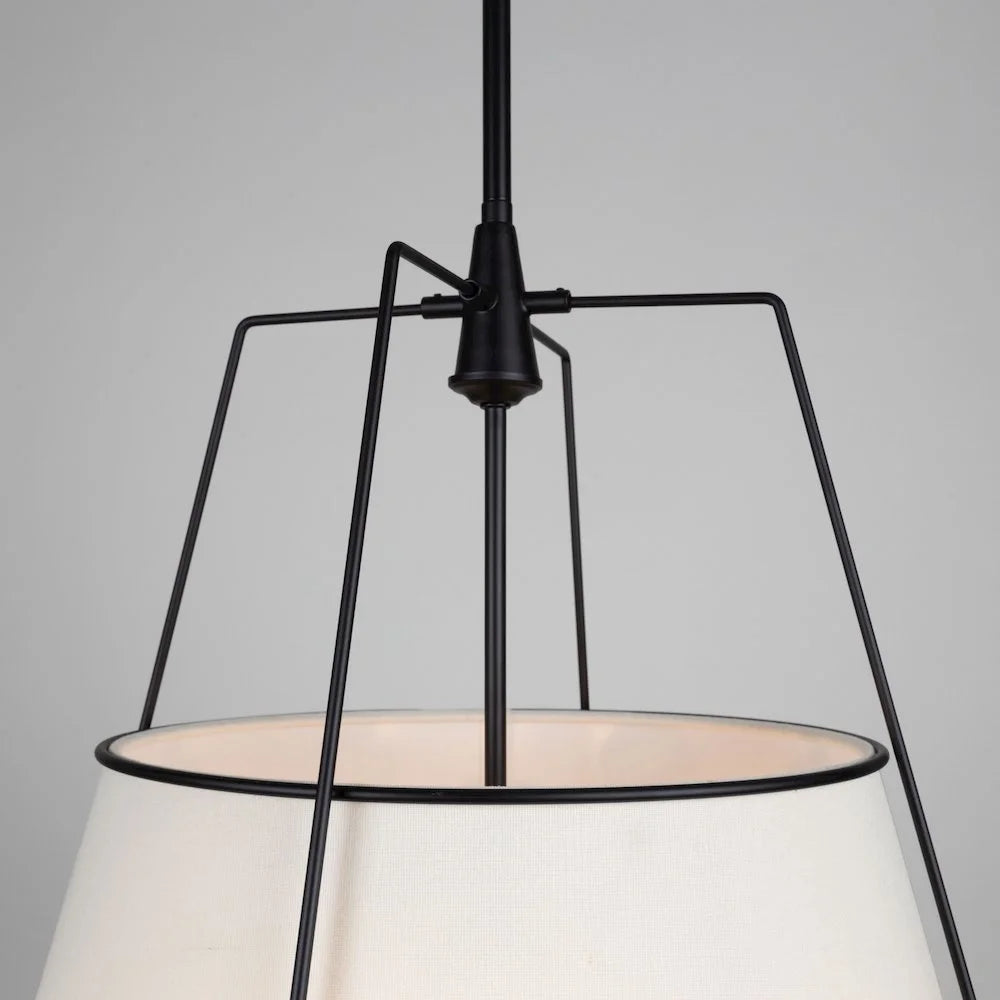 Artcraft Lighting Pullman Collection 4Light Pendant Black