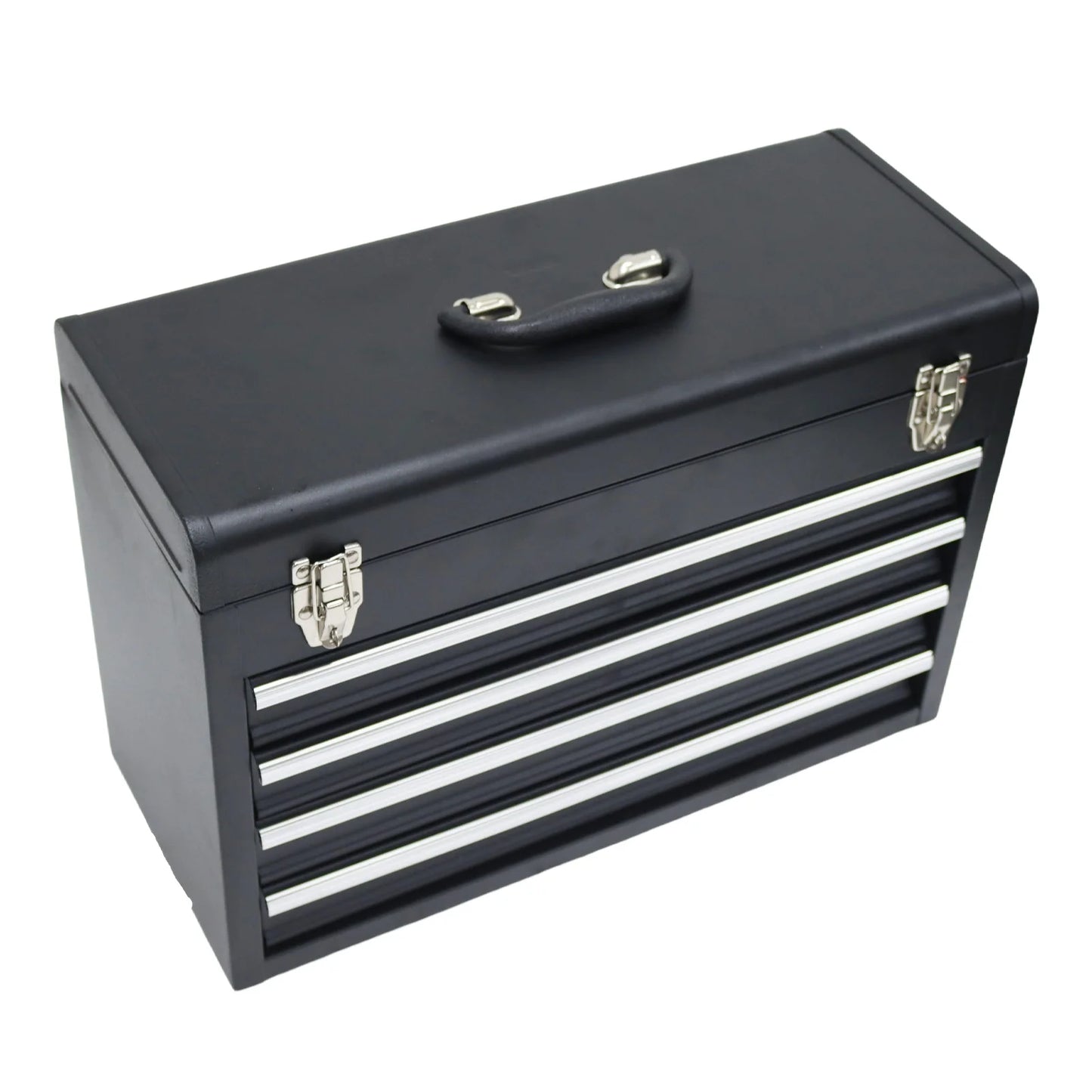 TECHTONGDA 4 Drawer Tool Box Portable Hardware Household Multi-Functional Toolbox with Lock