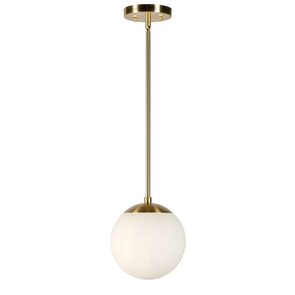 Forte Lighting 2765-01 Selene 14" Wide Pendant - Nickel