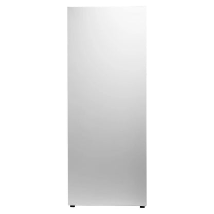 KFFKFF Convertible Upright Freezer/Refrigerator, 11 Cu.Ft Frost-Free Unit with Temperature Control, Reversible Door, Adjustable Shelves, and LED Lighting for Home, Office, or Garage