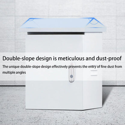 Electrical Junction Box Outdoor Waterproof Electrical Box Weatherproof Wall-Mounted Enclosure Large Stainless Steel Project Box Utility Box