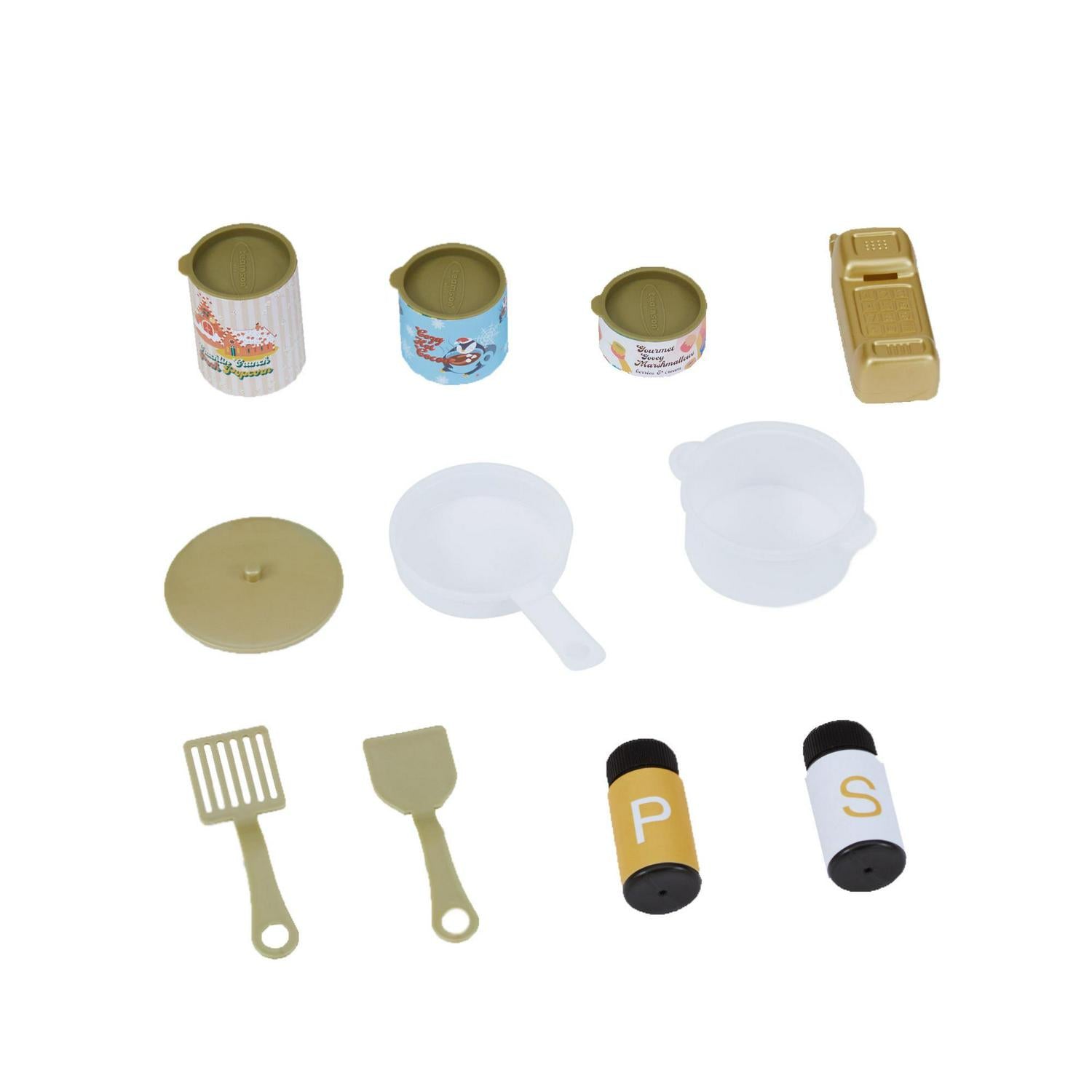 Teamson Kids Petite Versailles Classic Play Kitchen with Accessories. White