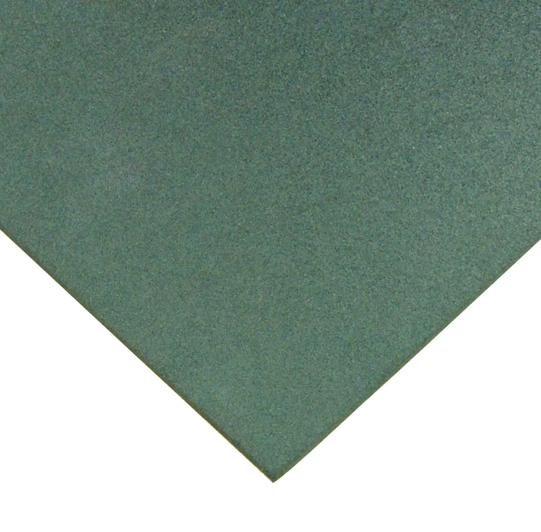 Rubber-Cal "Eco-Sport" Interlocking Tiles - 3/4 x 19.5 x 19.5 Inch - 50 Pack - 132 Square Feet Coverage - Blue