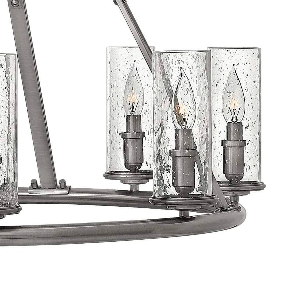 Hinkley Lighting - Eight Light Foyer Pendant - Chandelier - Dakota - Eight Light