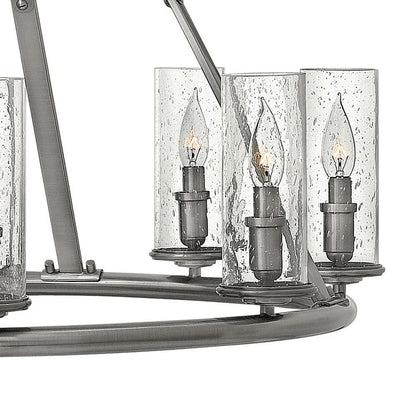 Hinkley Lighting - Eight Light Foyer Pendant - Chandelier - Dakota - Eight Light