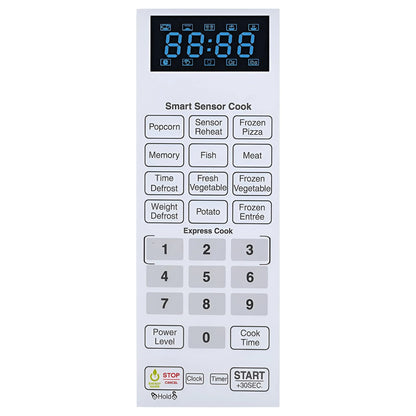 Farberware Smart Sensor Countertop Microwave Oven with LED Lighting & Child Lock, 1.3 Cu Ft