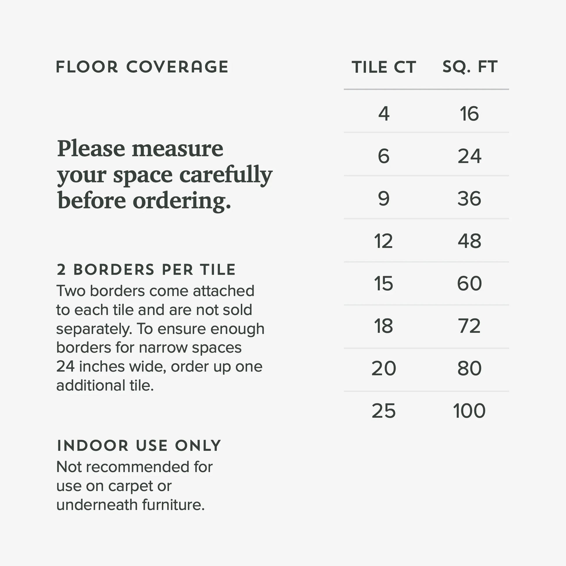 Forest Floor 5/8 Inch Thick Printed Foam Tiles, Premium Wood Grain Interlocking Foam Floor Mats, Anti-Fatigue Flooring, Walnut, 100 Sq Ft